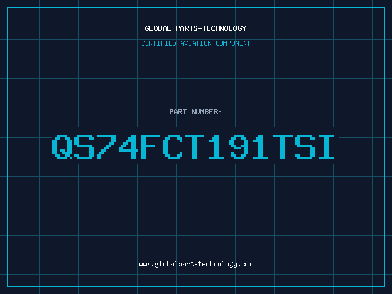 Aviation Part QS74FCT191TSI