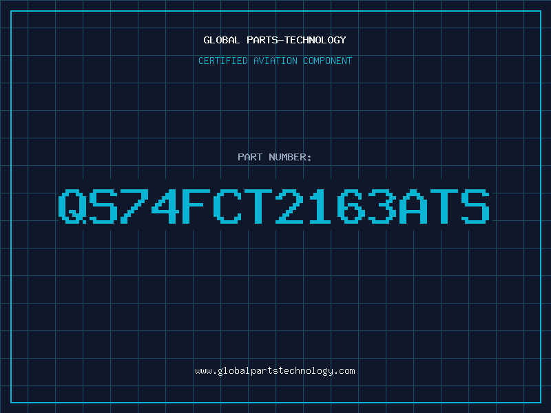 Aviation Part QS74FCT2163ATS