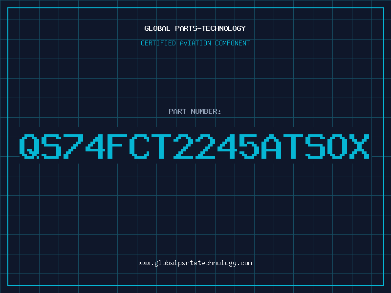 Aviation Part QS74FCT2245ATSOX