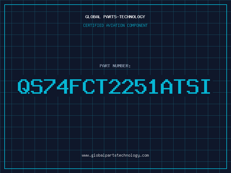 Aviation Part QS74FCT2251ATSI