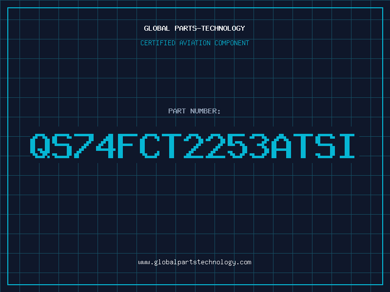 Aviation Part QS74FCT2253ATSI
