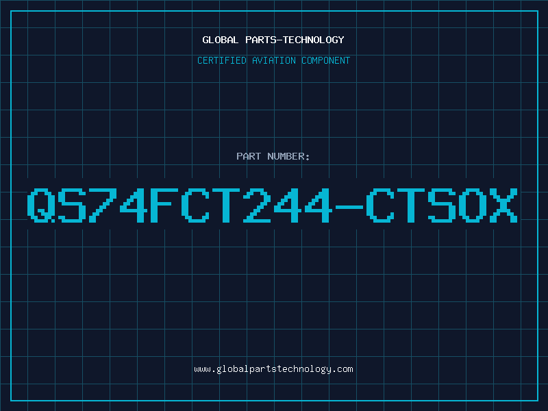 Aviation Part QS74FCT244-CTSOX