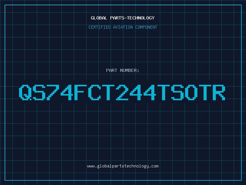 Aviation Part QS74FCT244TSOTR
