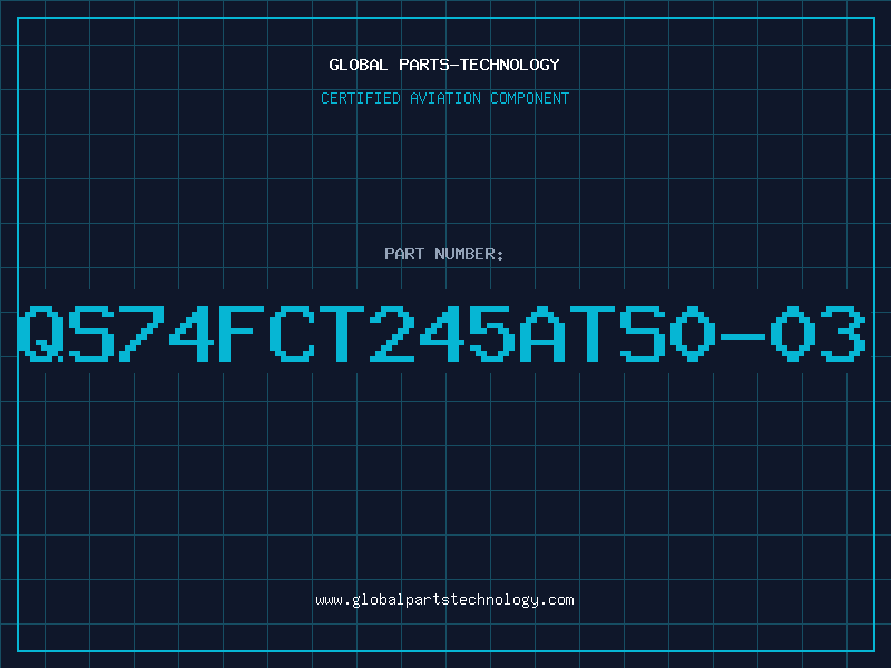 Aviation Part QS74FCT245ATS0-03