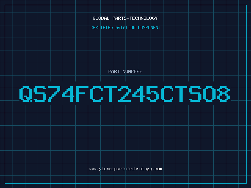 Aviation Part QS74FCT245CTSO8
