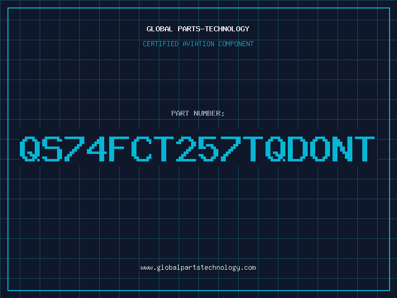 Aviation Part QS74FCT257TQDONT