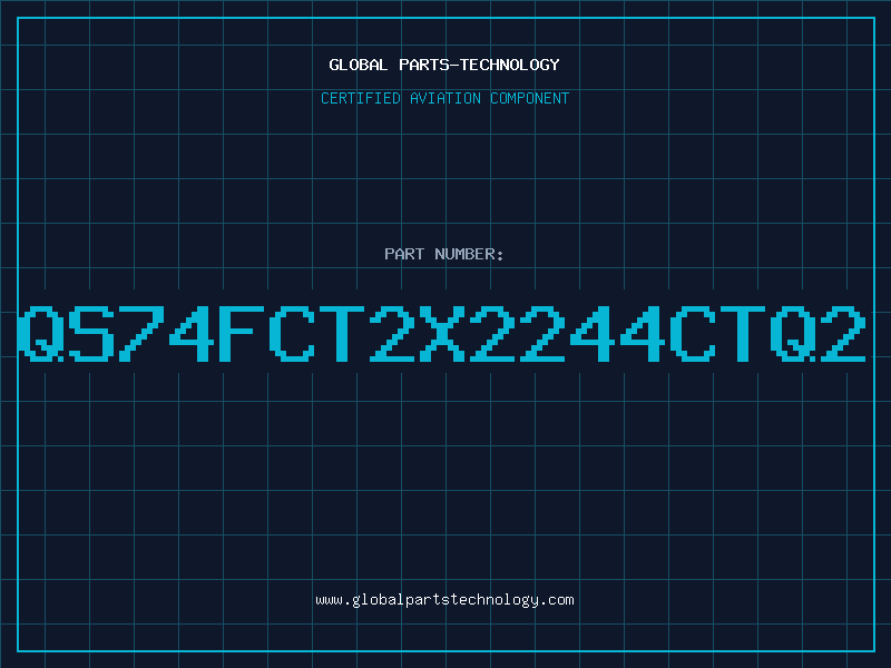 Aviation Part QS74FCT2X2244CTQ2