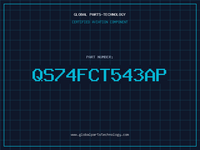 Aviation Part QS74FCT543AP