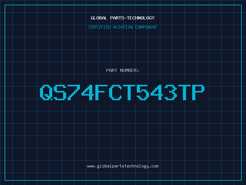 Aviation Part QS74FCT543TP