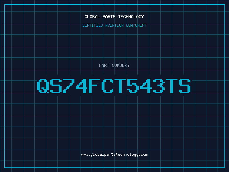 Aviation Part QS74FCT543TS
