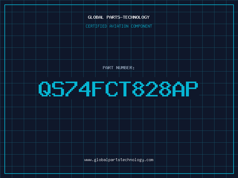 Aviation Part QS74FCT828AP