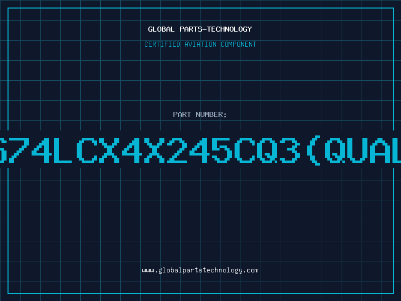 Aviation Part QS74LCX4X245CQ3(QUALI