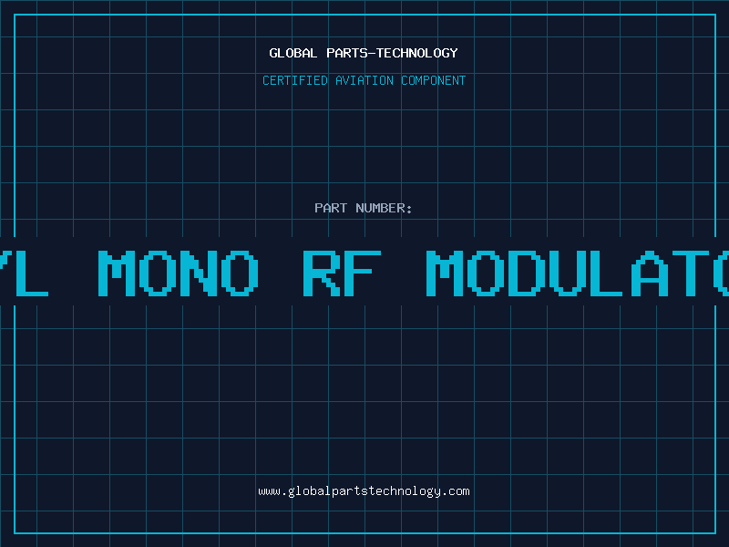 Aviation Part R/L Mono RF Modulator