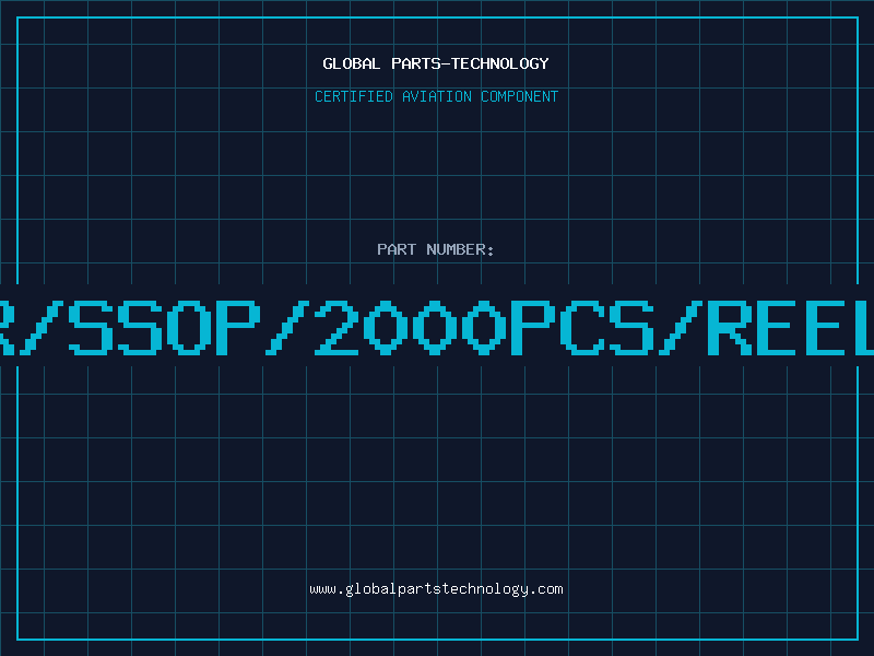 Aviation Part R/SSOP/2000PCS/Reel