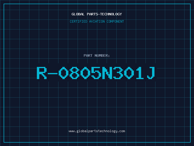 Aviation Part R-0805N301J