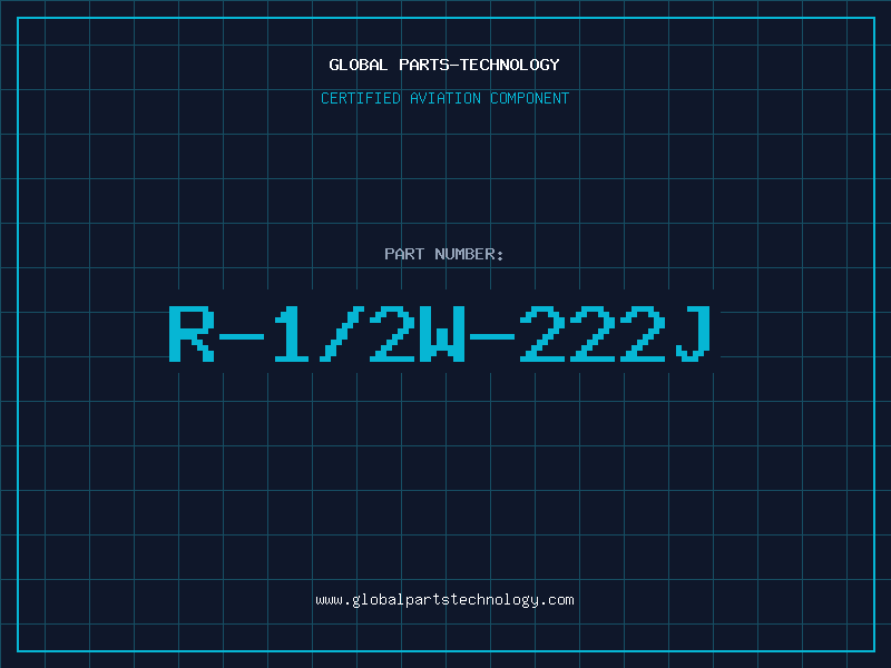 Aviation Part R-1/2W-222J