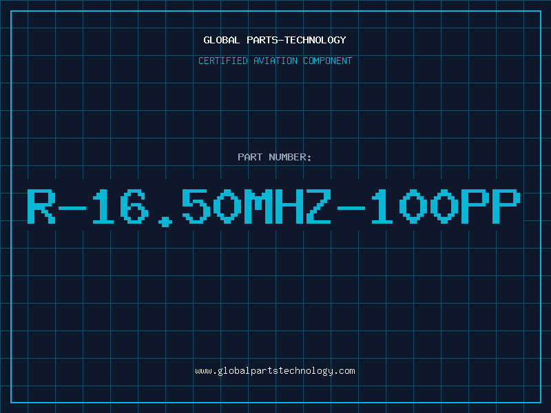 Aviation Part R-16.50MHZ-100PP