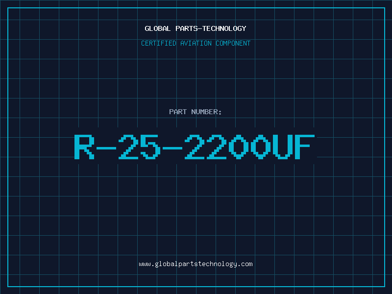 Aviation Part R-25-2200UF