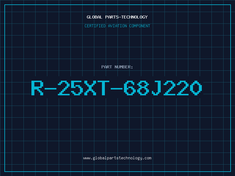 Aviation Part R-25XT-68J220