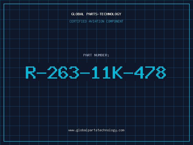 Aviation Part R-263-11K-478