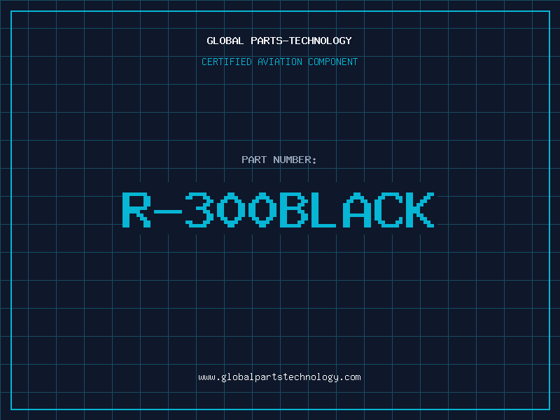 Aviation Part R-300Black