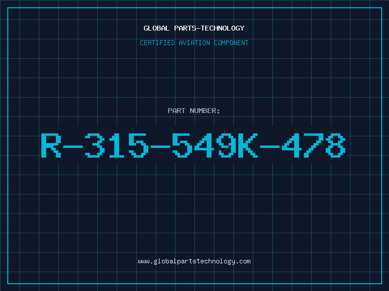 Aviation Part R-315-549K-478