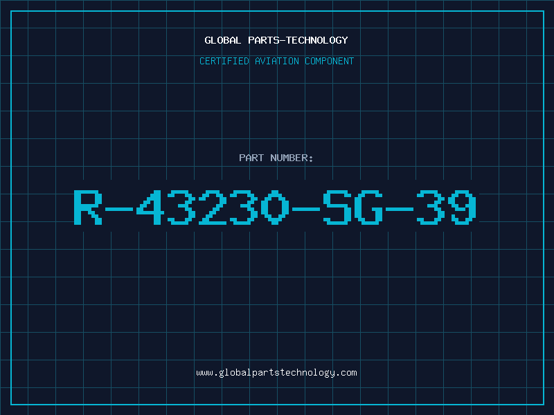 Aviation Part R-43230-SG-39