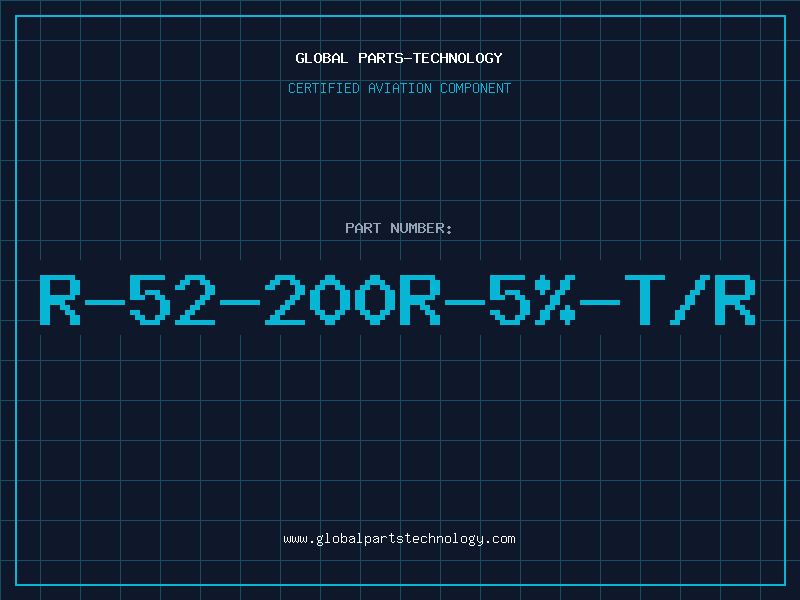 Aviation Part R-52-200R-5%-T/R