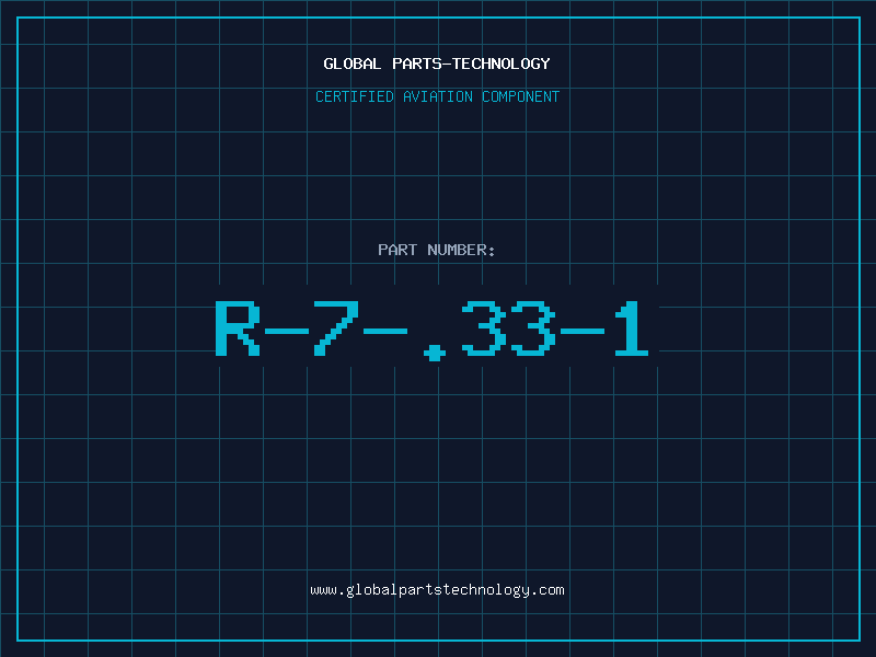 Aviation Part R-7-.33-1