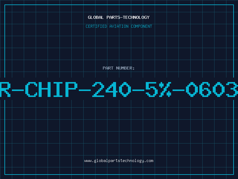 Aviation Part R-Chip-240-5%-0603