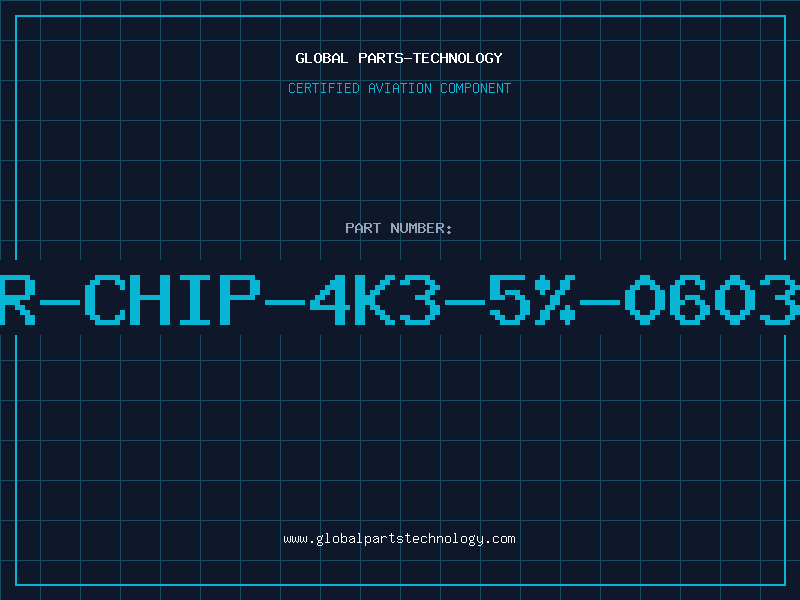 Aviation Part R-Chip-4K3-5%-0603