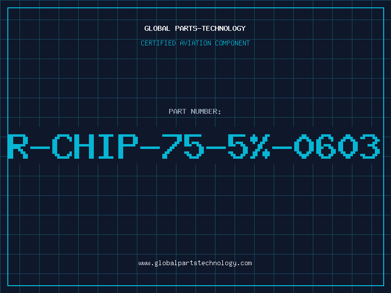 Aviation Part R-Chip-75-5%-0603