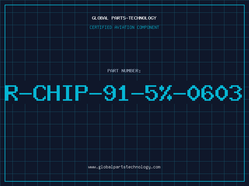 Aviation Part R-Chip-91-5%-0603