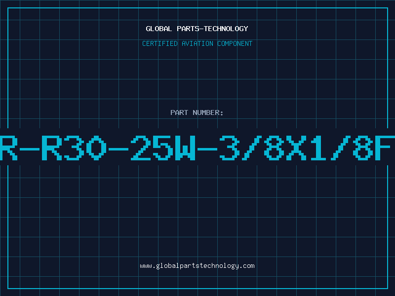 Aviation Part R-R30-25W-3/8X1/8F