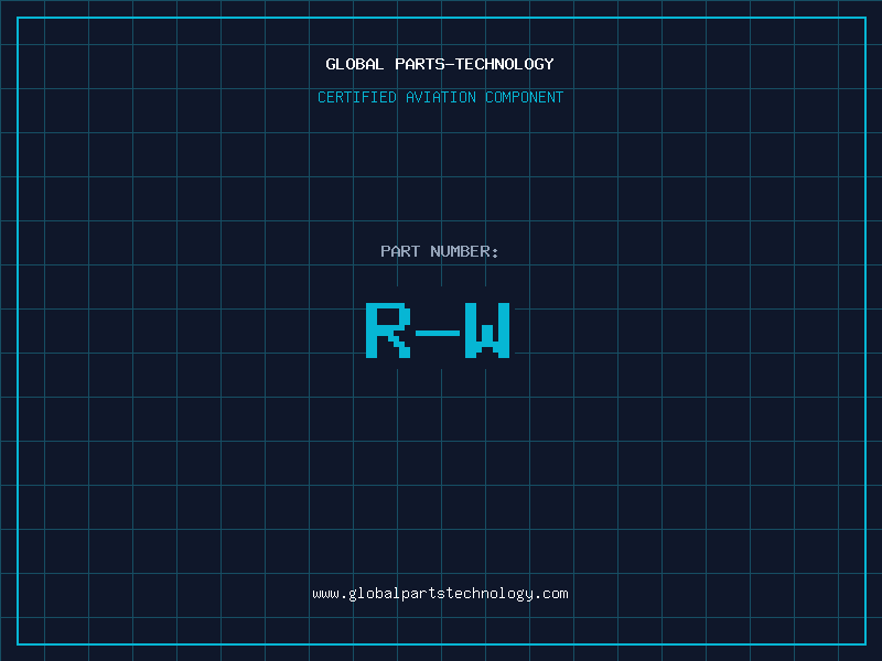 Aviation Part R-W
