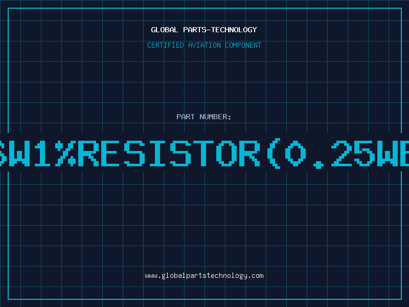 Aviation Part R0.6W1%RESISTOR(0.25WBODY