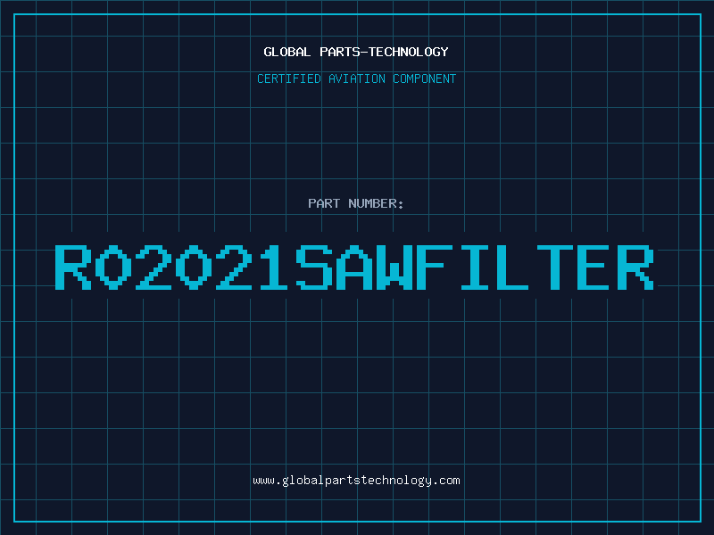 Aviation Part R02021SAWFILTER