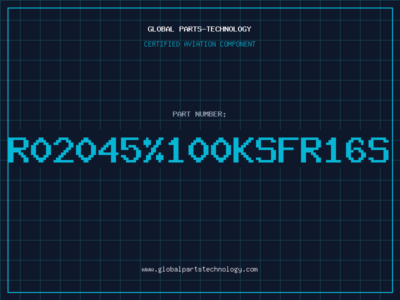 Aviation Part R02045%100KSFR16S