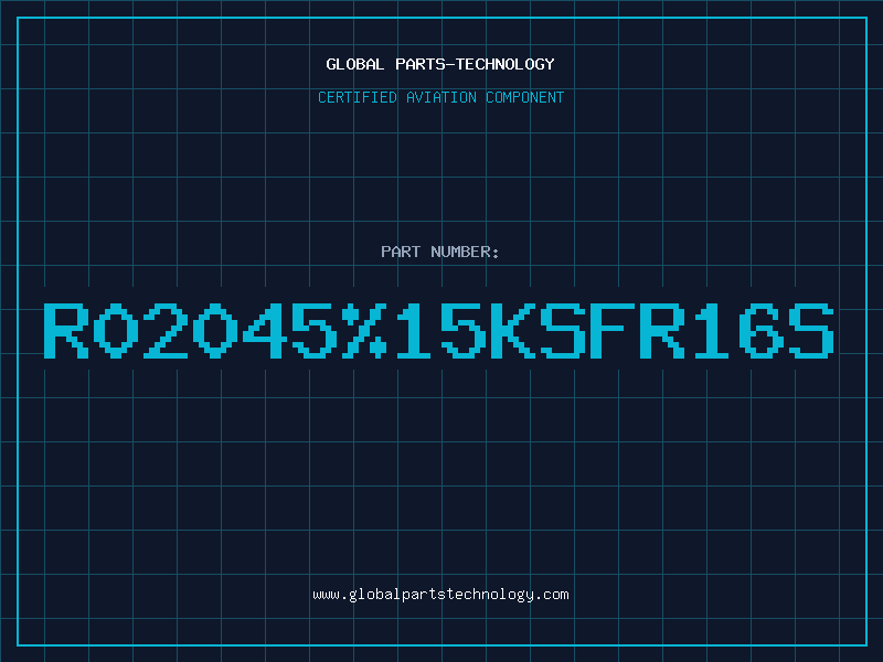 Aviation Part R02045%15KSFR16S