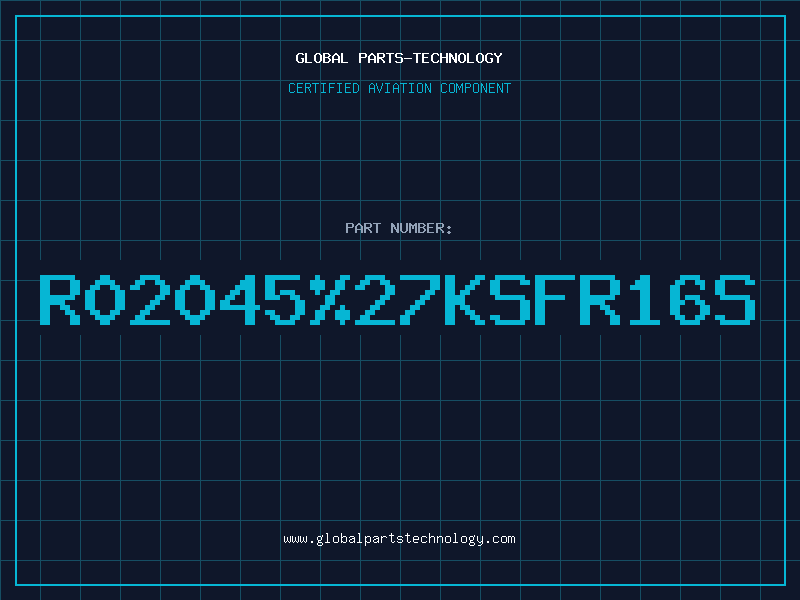 Aviation Part R02045%27KSFR16S