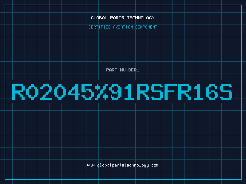 Aviation Part R02045%91RSFR16S