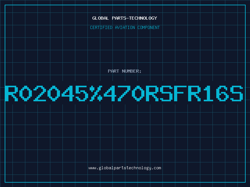 Aviation Part R02045470RSFR16S