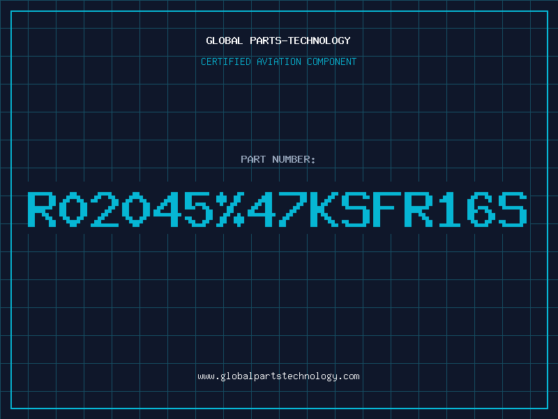 Aviation Part R0204547KSFR16S