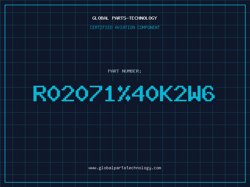 Aviation Part R02071%40K2W6