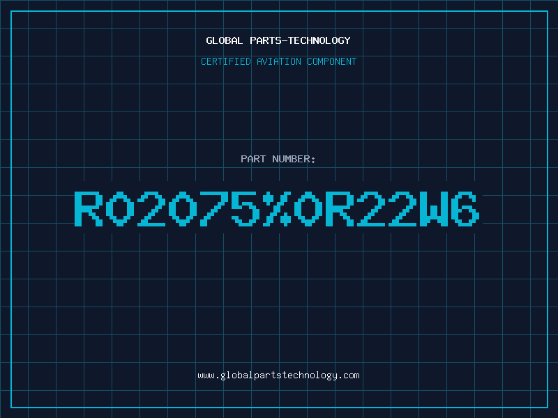 Aviation Part R02075%0R22W6