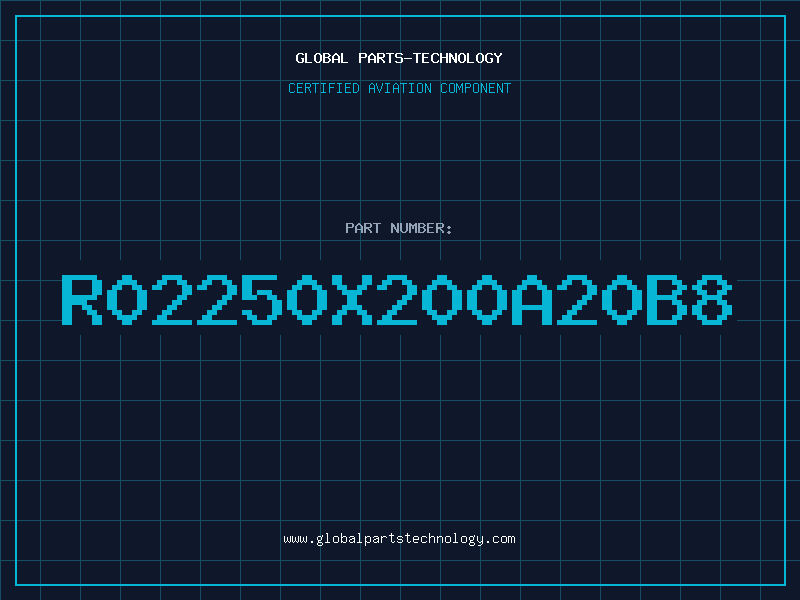 Aviation Part R02250X200A20B8