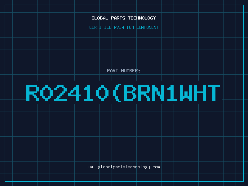 Aviation Part R02410BRN1WHT