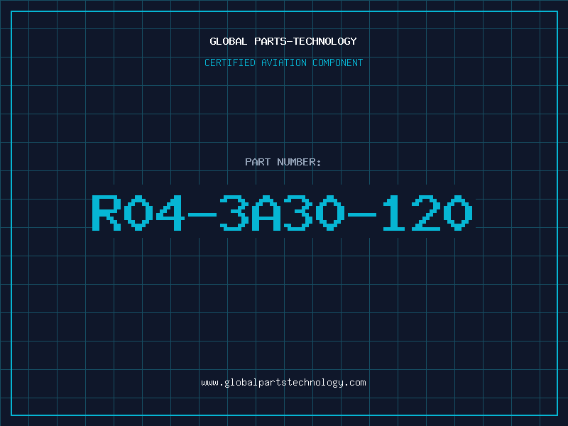 Aviation Part R04-3A30-120