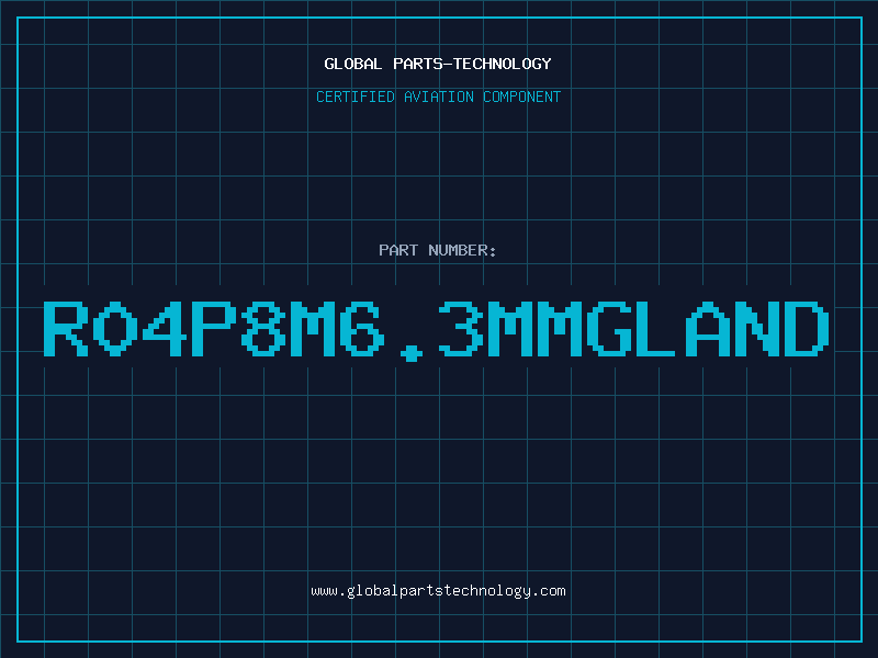 Aviation Part R04P8M6.3mmGland