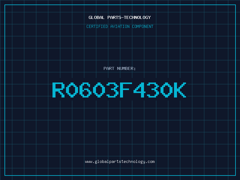 Aviation Part R0603F430K